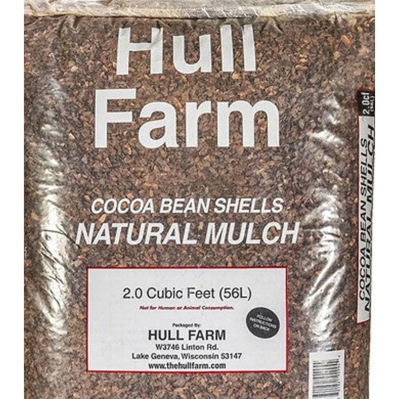 Hull Farm Cocoa Bean Shell Mulch 2 Cubic Feet