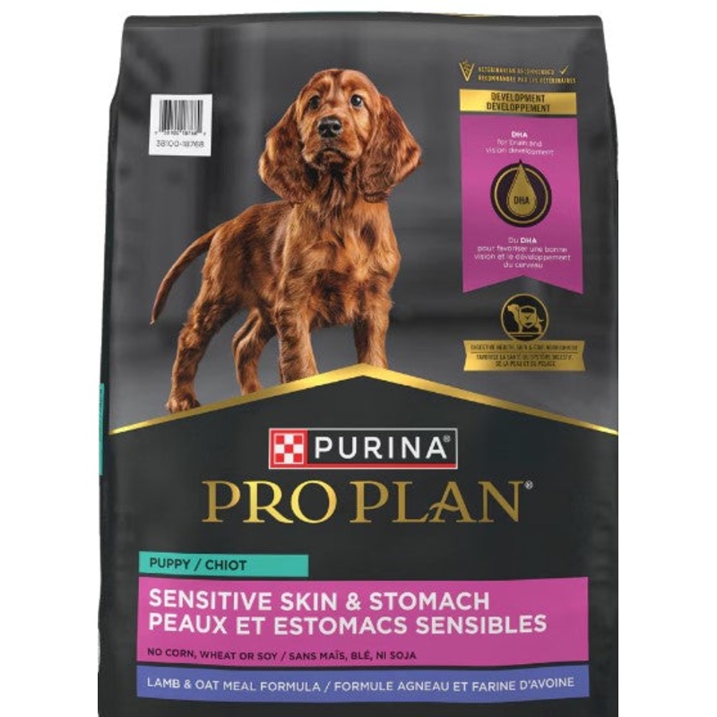 ProPlan Sensitive Skin and Stomach Puppy Food Lamb & Oat Meal Formula 7.26 kg