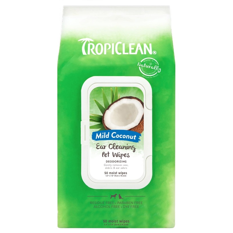 Tropiclean Ear Cleaning Pet Wipes