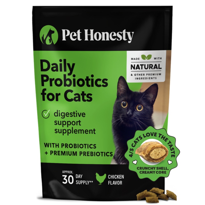 Pet Honesty Probiotics Gut + Immune Health for Cats 3.7 oz