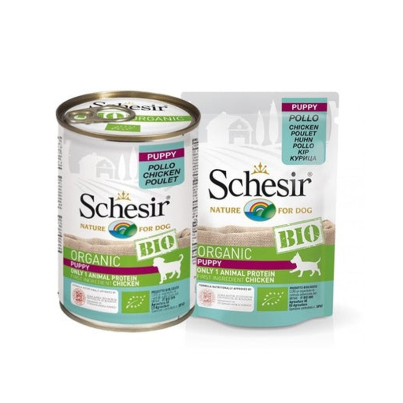 Schesir Bio Chicken Puppy[Weight – 85g]