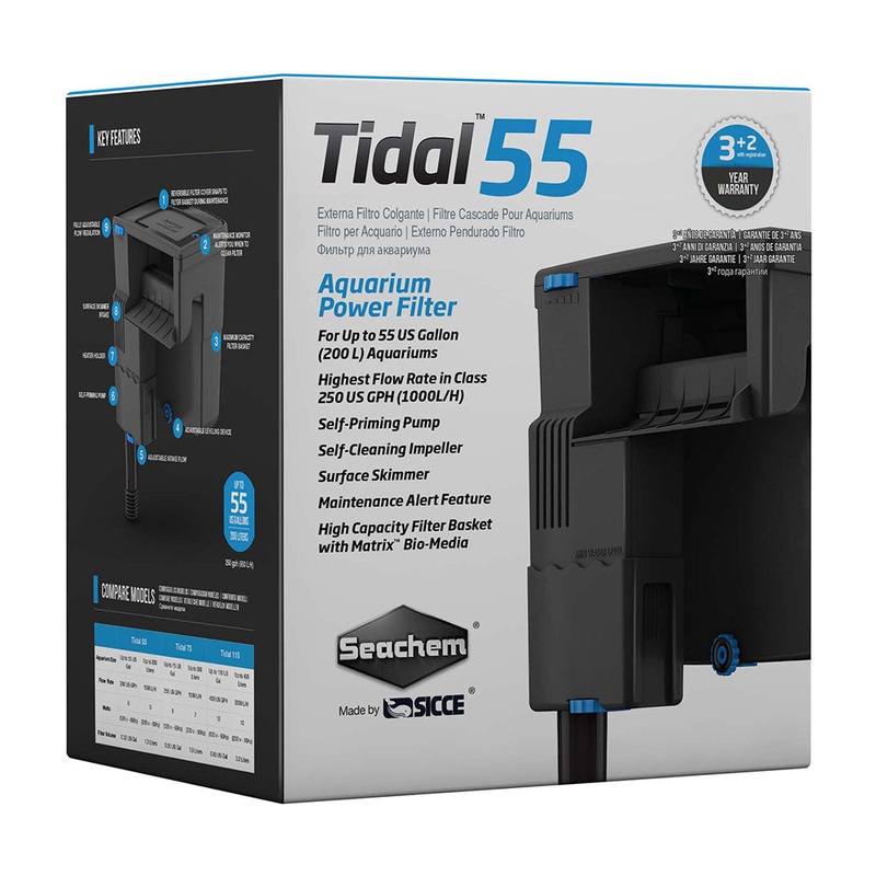 Seachem Tidal Power Filters 55 Gal