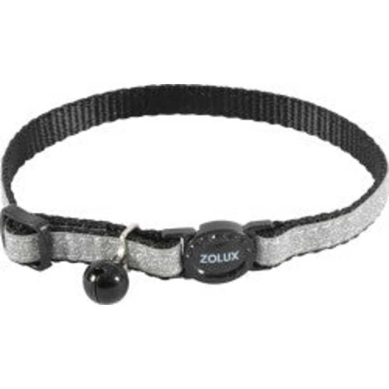 Shiny Nylon Collar Black