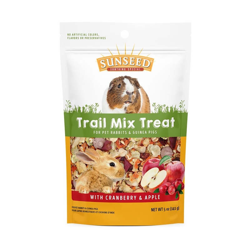 Sunseed Vita Prima Cranberry Raisin Trail Mix Treats for Rabbits & Guinea Pigs 5 oz