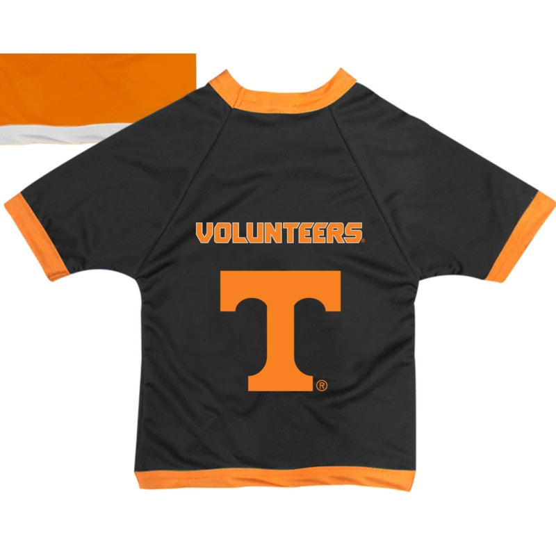 University of Tennessee Volunteers Athletic Dimple Mesh Dog Jersey – Black XX-SMALL